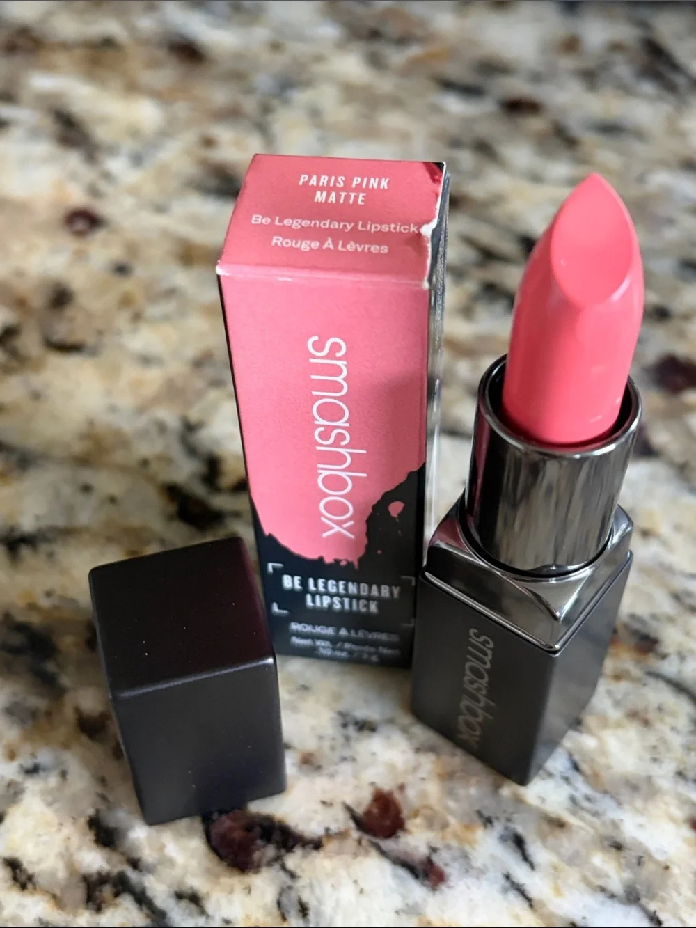 ⚡️🖤Smashbox Paris Pink Matte Be Legendary Lipstick